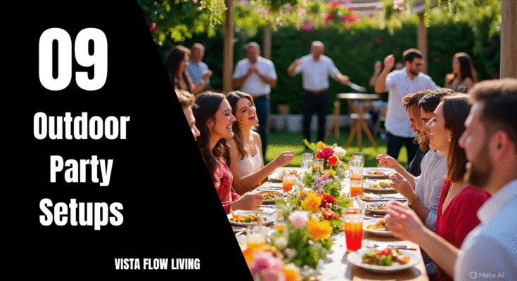 Outdoor Party Setups